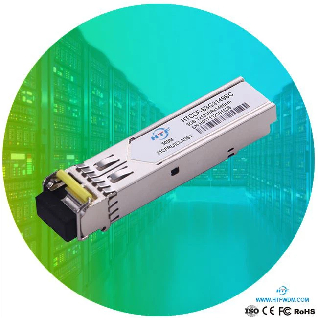 Transceivers tal-fibra ottika 3.072G Compact SFP SR 550m